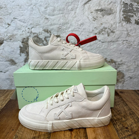 Off-White Vulc Cream Suede Sz 4.5 (36) DS
