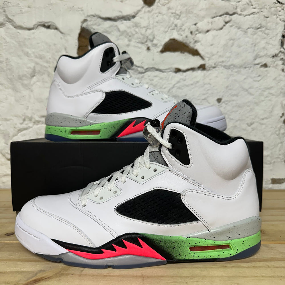 Air Jordan 5 Pro Stars Poison Green Sz 10 DS