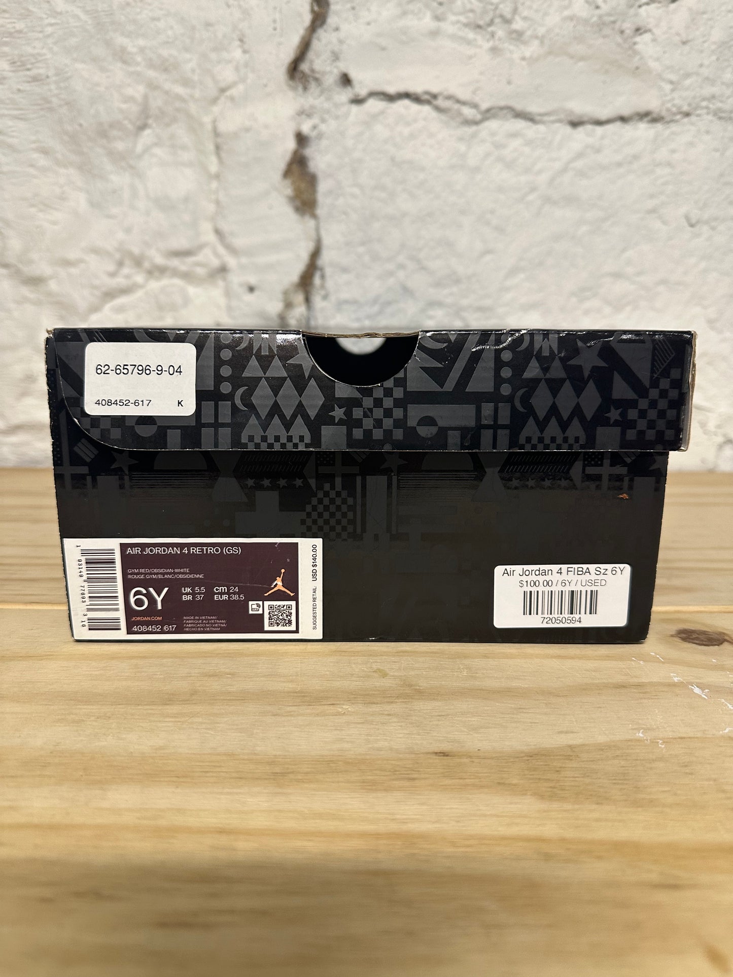 Air Jordan 4 FIBA Sz 6Y