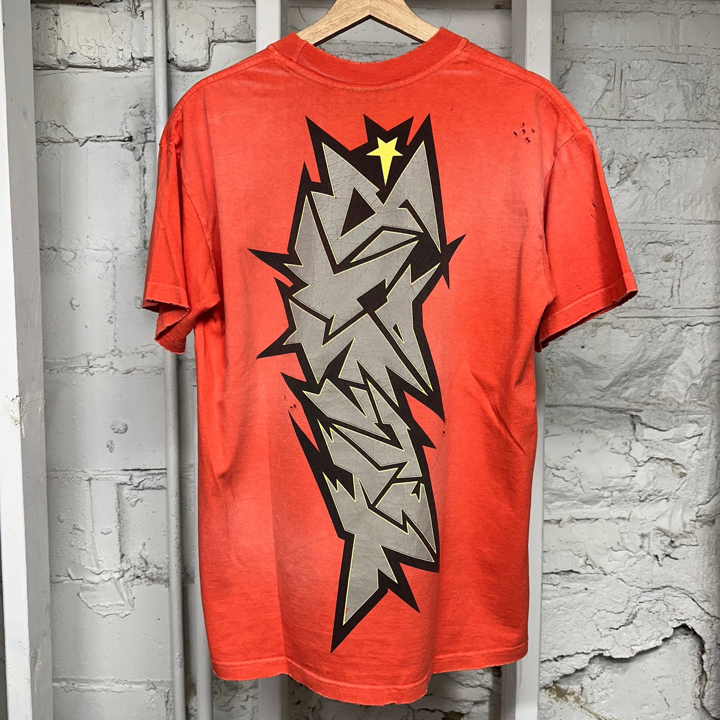 Hellstar Cracked Spell Red T-Shirt Sz XS