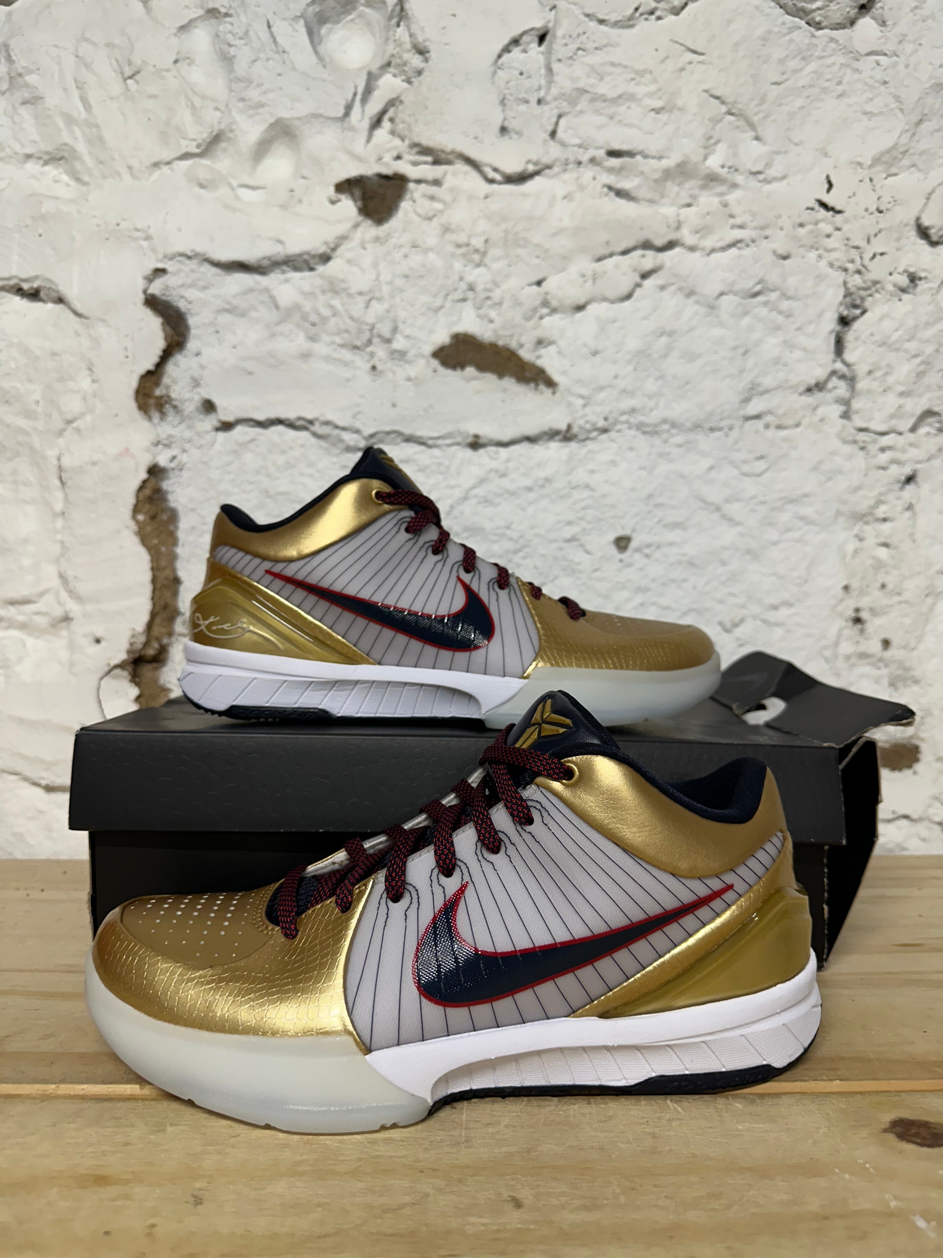 Nike Kobe 4 Gold Medal Sz 7