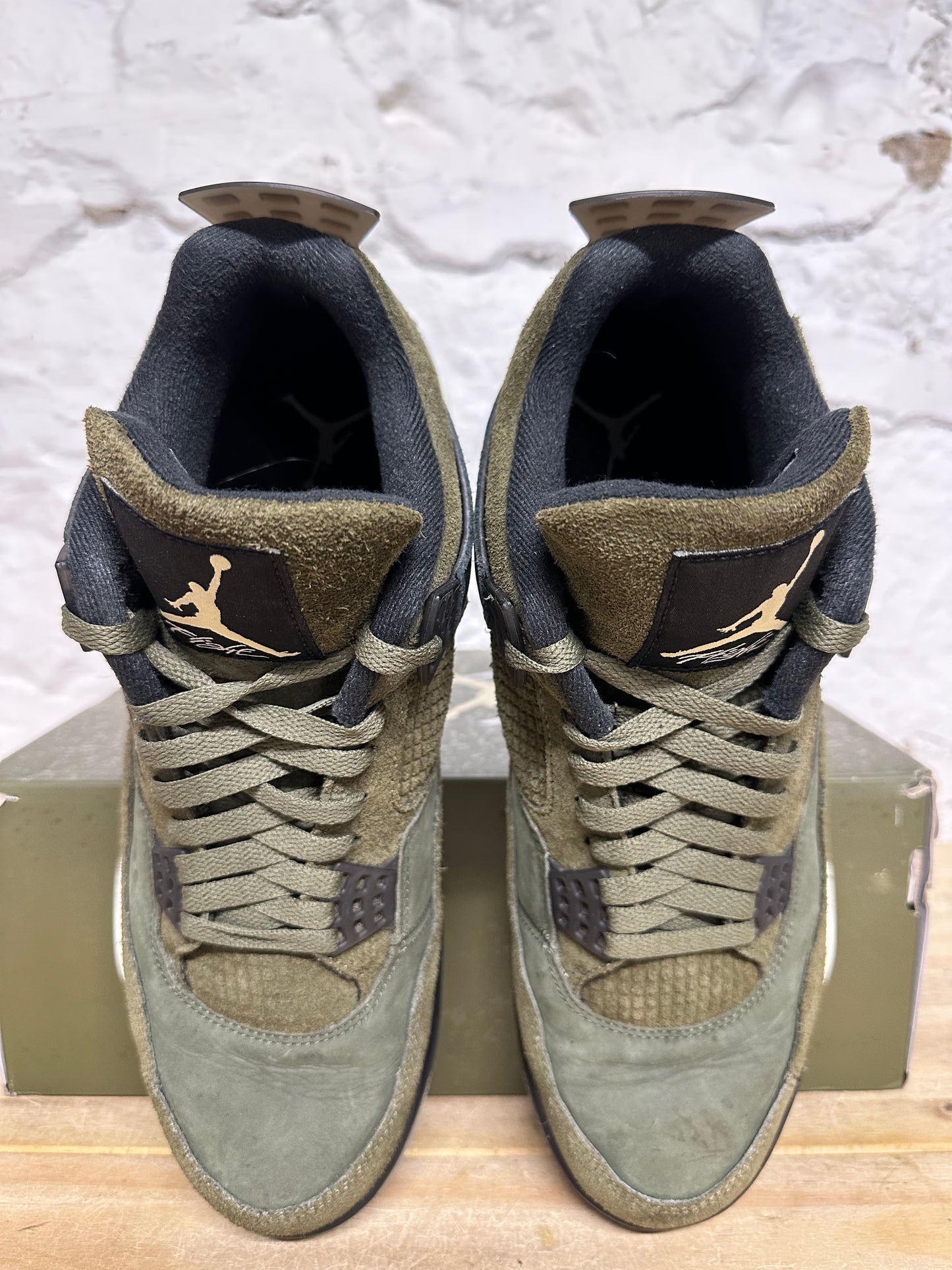 Air Jordan 4 Craft Olive Sz 12