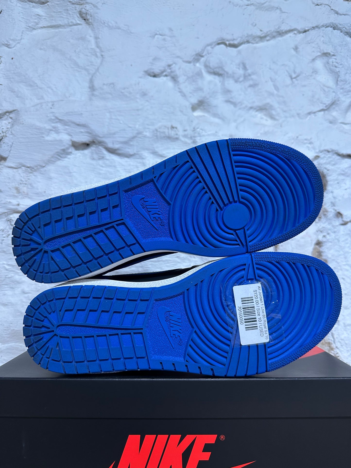 Air Jordan 1 Low '85 Royal Sz 10
