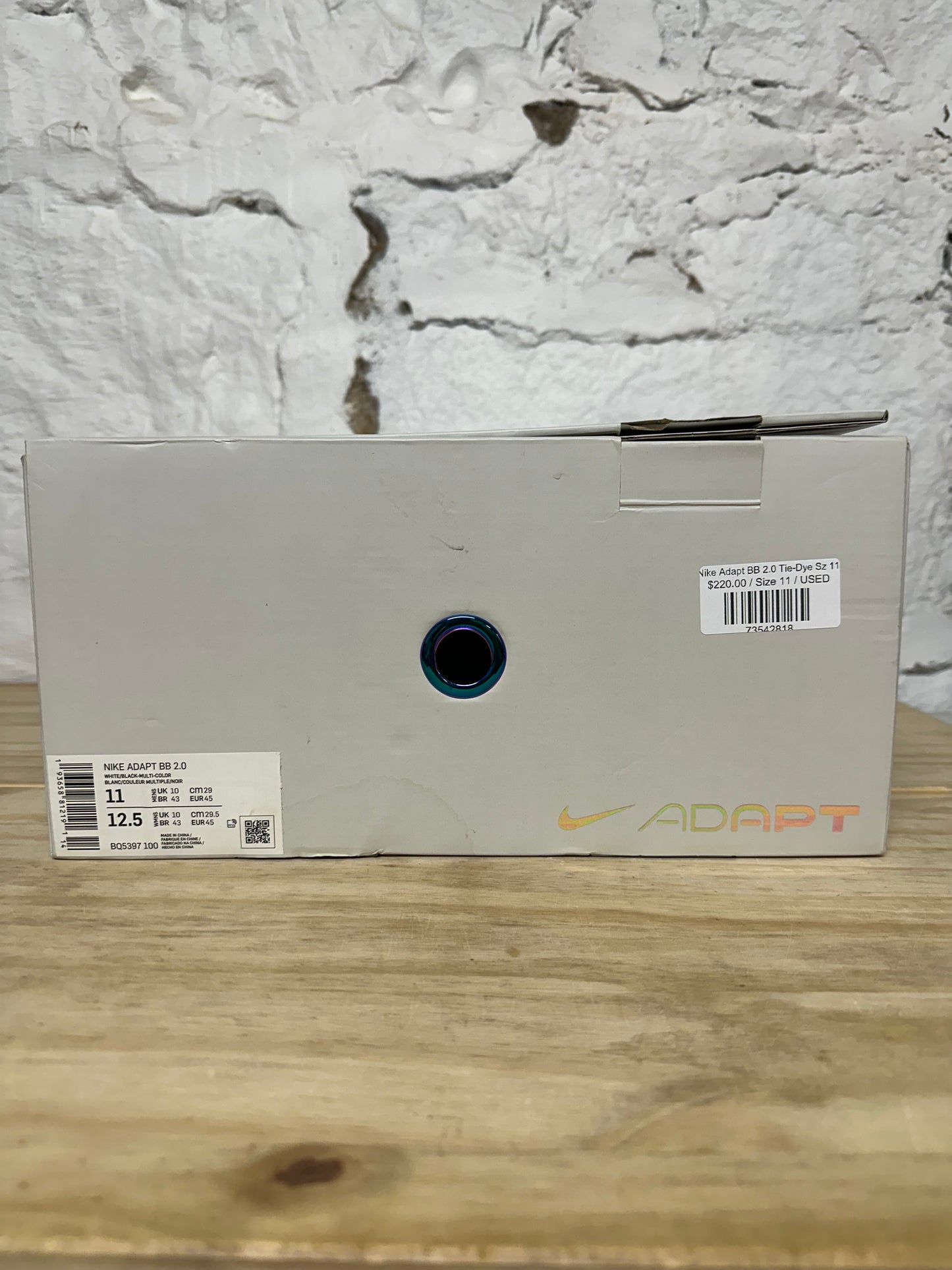 Nike Adapt BB 2.0 Tie-Dye Sz 11