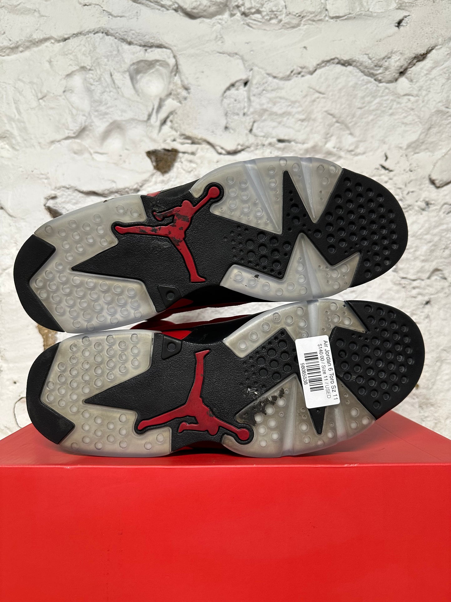 Air Jordan 6 Toro Sz 11