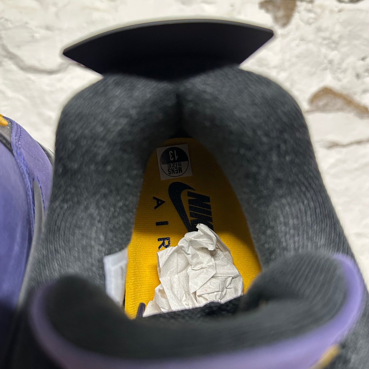 Air Jordan 4 Lakers Sz 13 DS