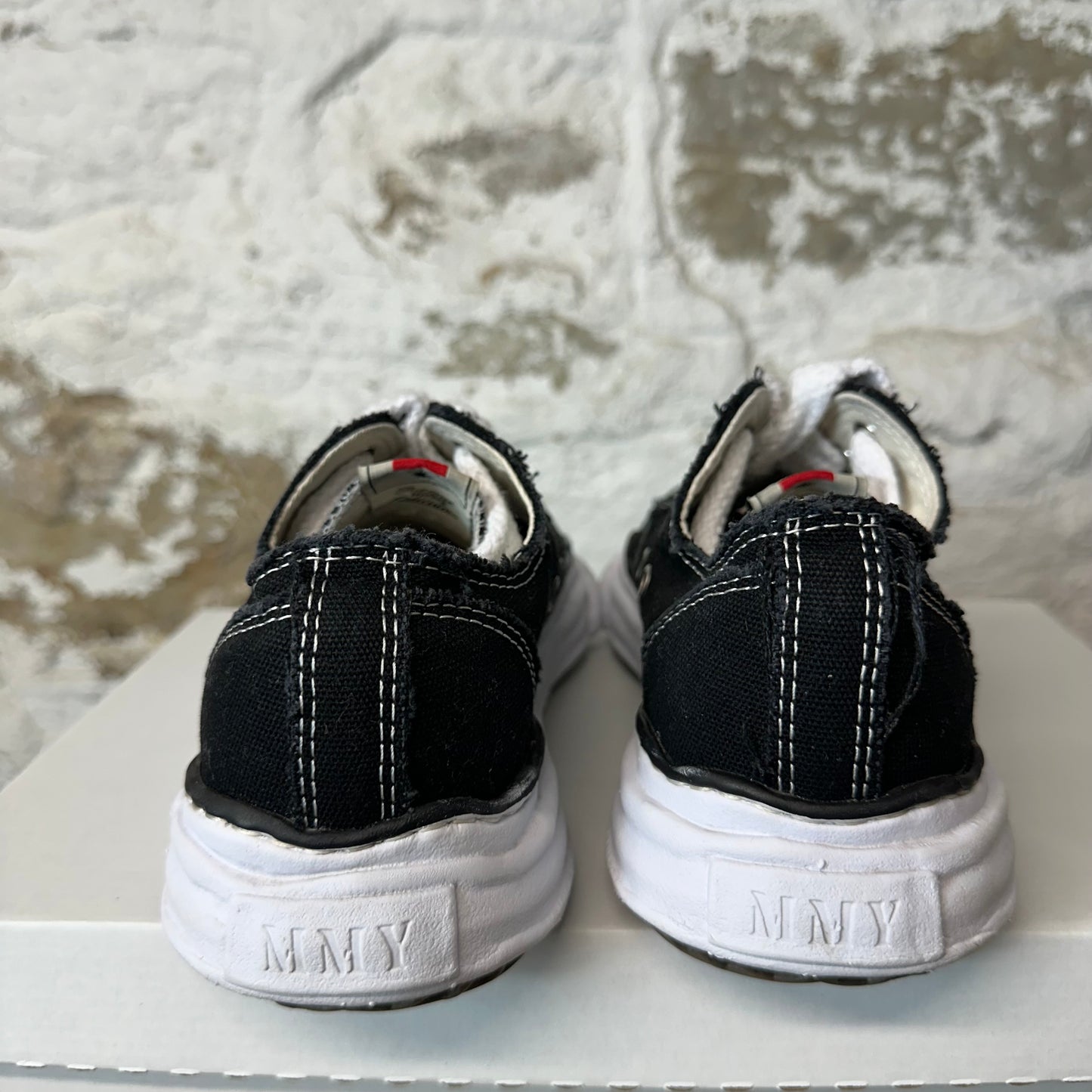 Maison Mihara Peterson Black White Sneaker Sz 7 (40)