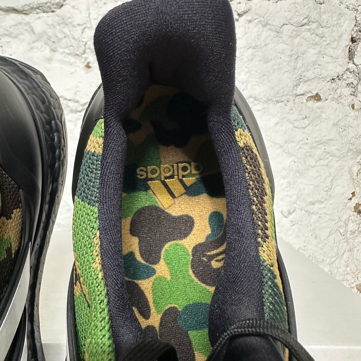 Adidas Ultra Boost 4.0 Bape Green Camo Sz 8.5
