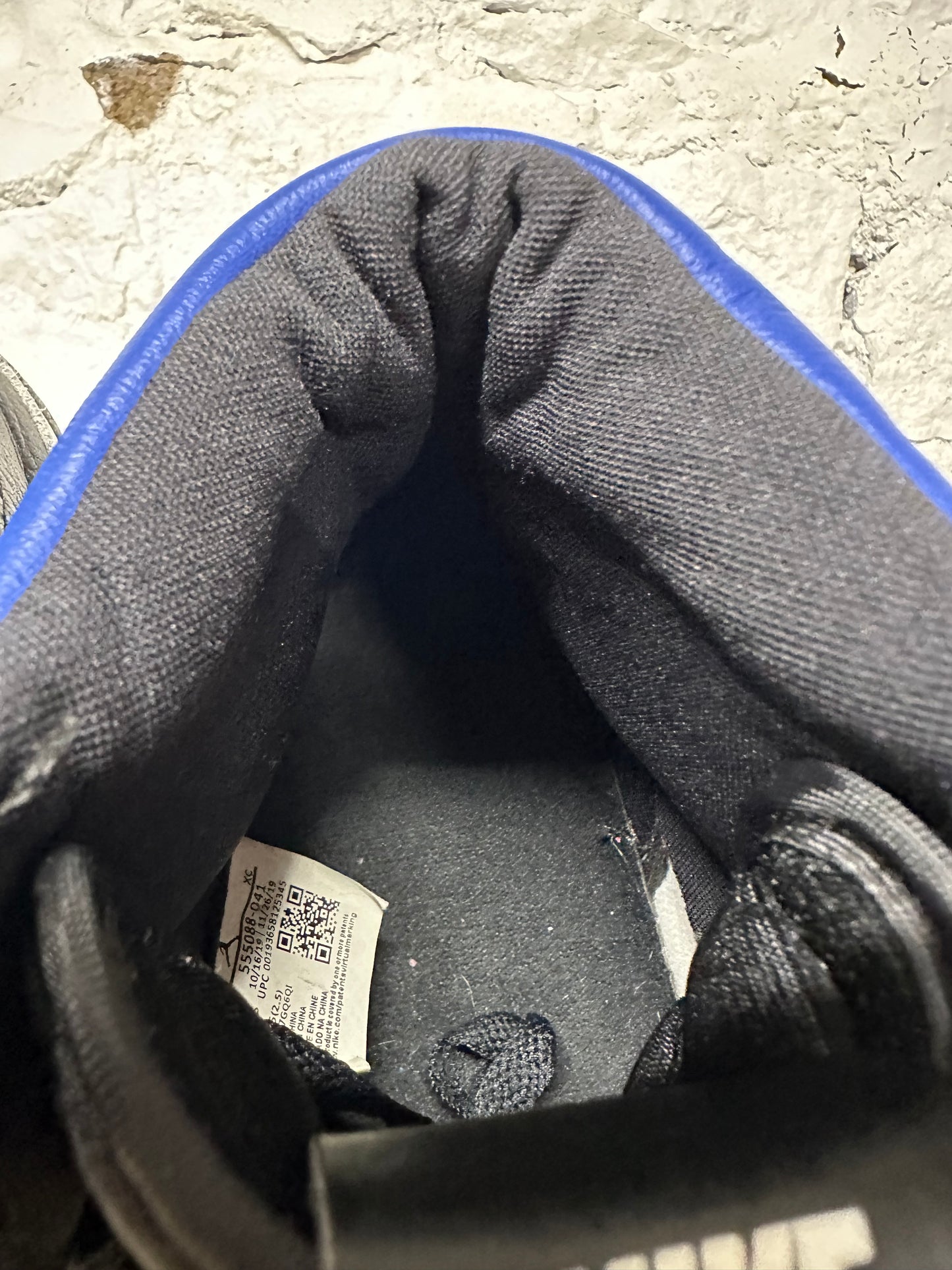 Air Jordan 1 High Royal Toe Sz 8.5