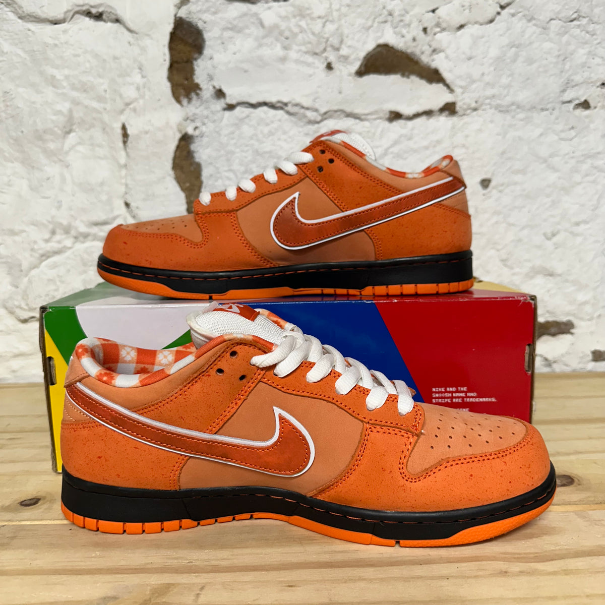 Nike Dunk Low Concepts Orange Lobster Sz 9.5