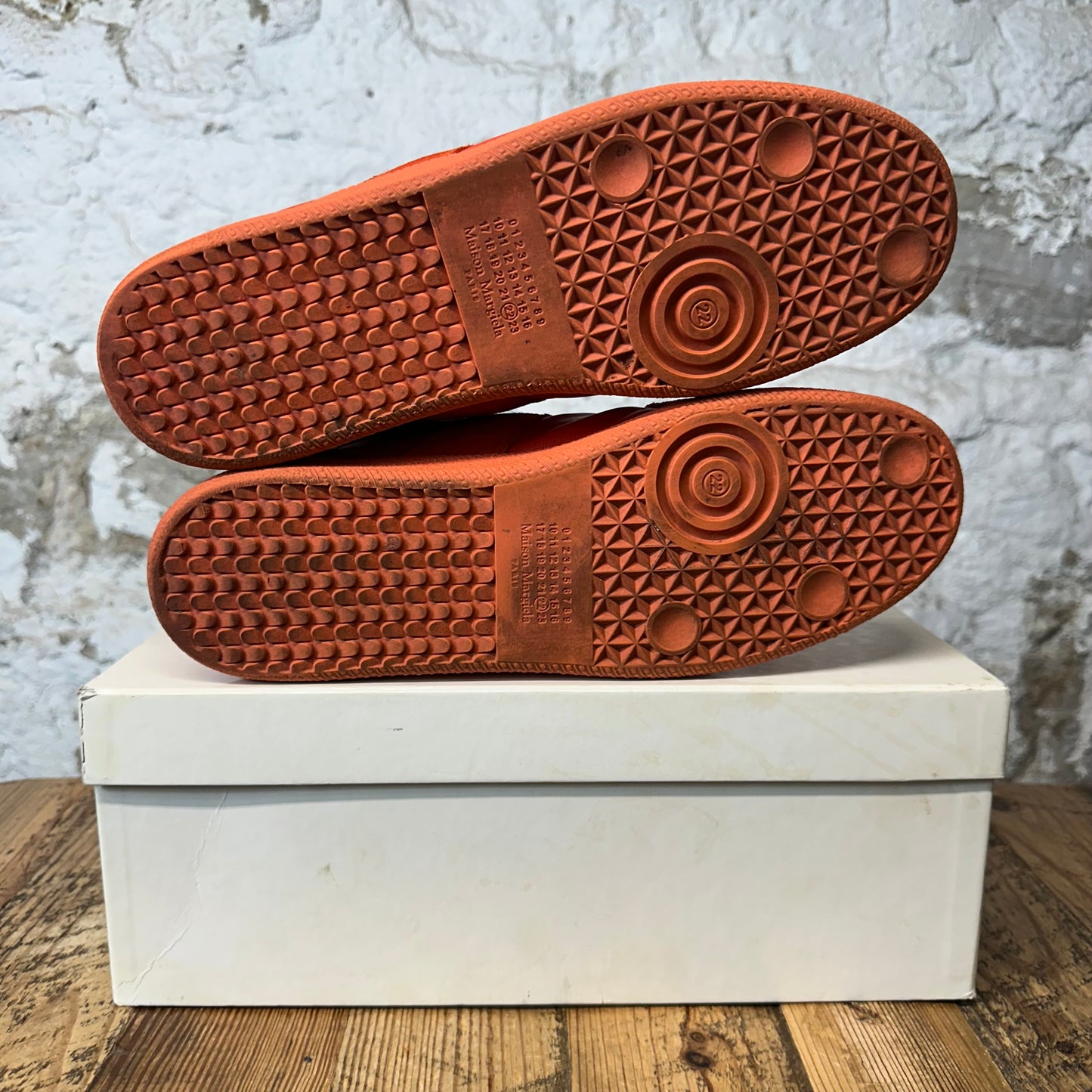 Maison Margiela Replica Orange Sneaker Sz 12 (45)
