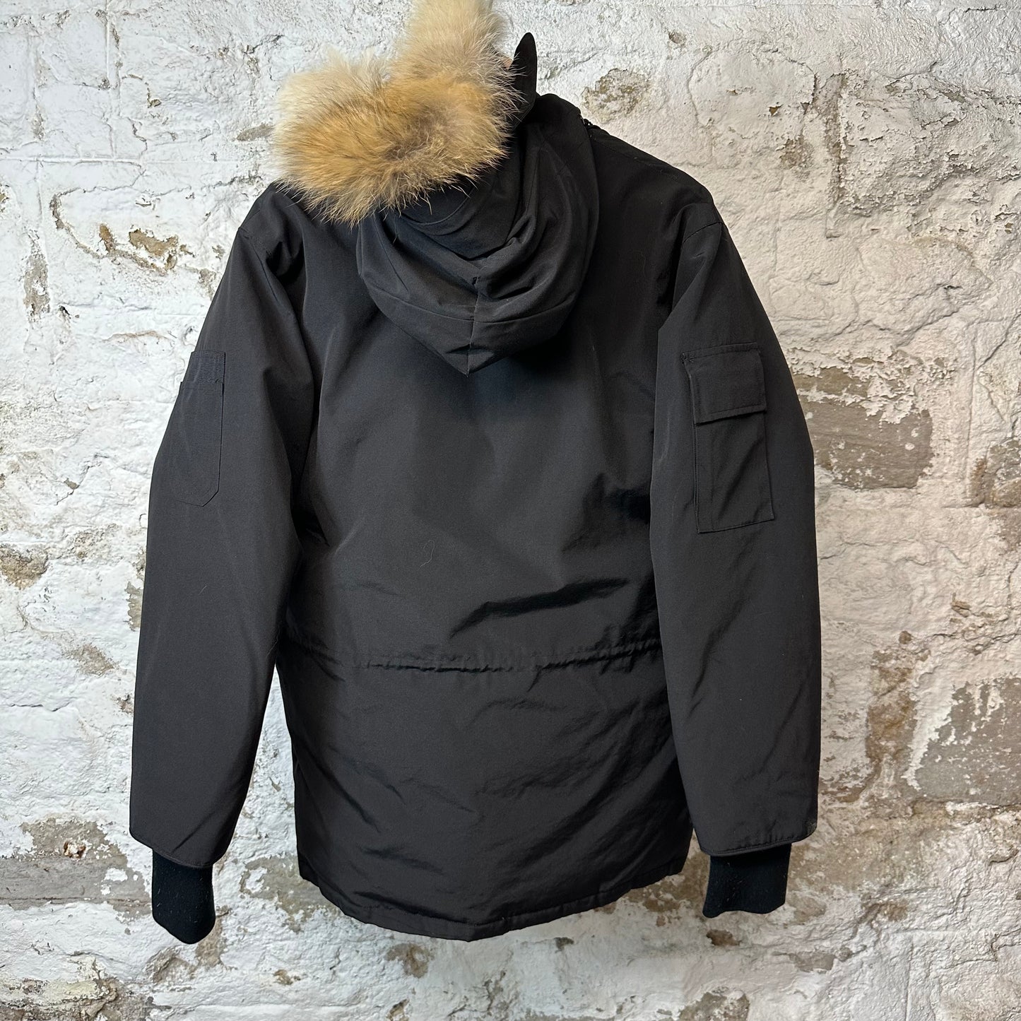 Canada Goose Expedition Black Parka Jacket Sz L