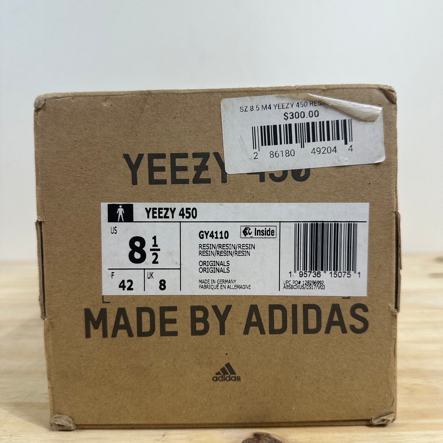 Adidas Yeezy 450 Resin Sz 8.5