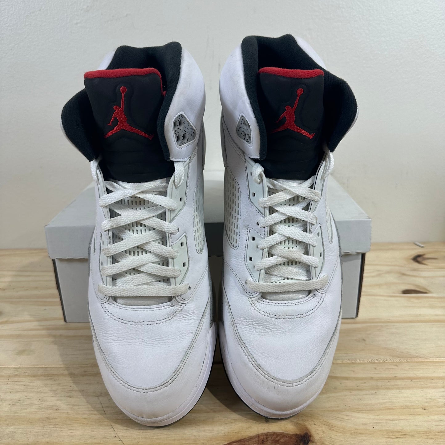 Air Jordan 5 White Cement Sz 15