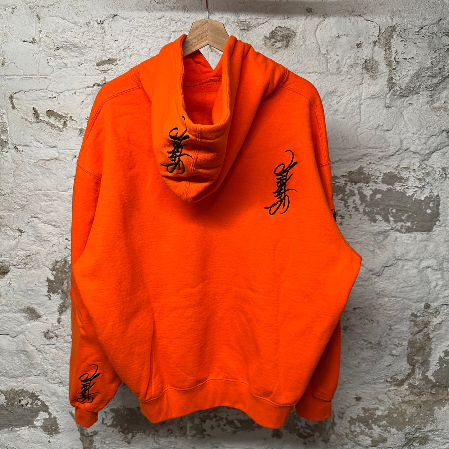 Supreme Cursive Pocket Spell Hoodie Orange Sz XL