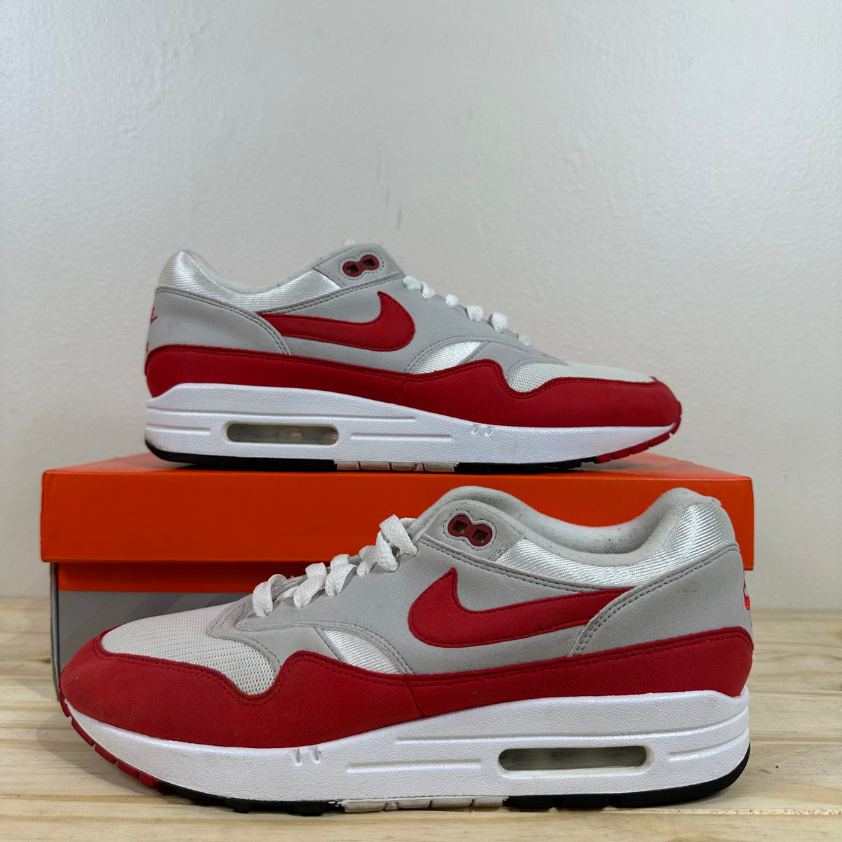 Nike Air Max 1 Anniversary Red Sz 8.5 The Gallery Online