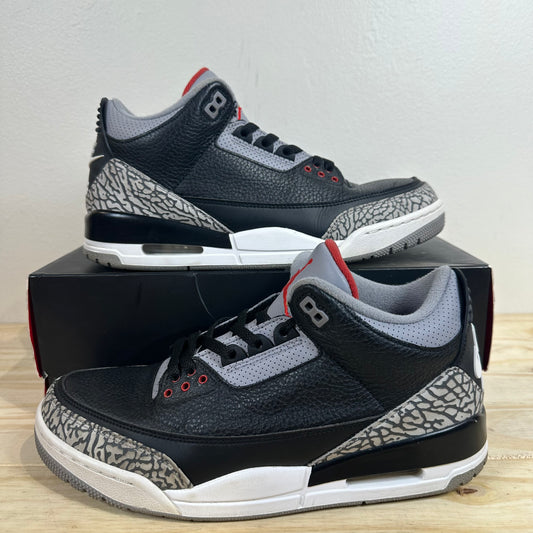 Air Jordan 3 Black Cement (2018) Sz 10