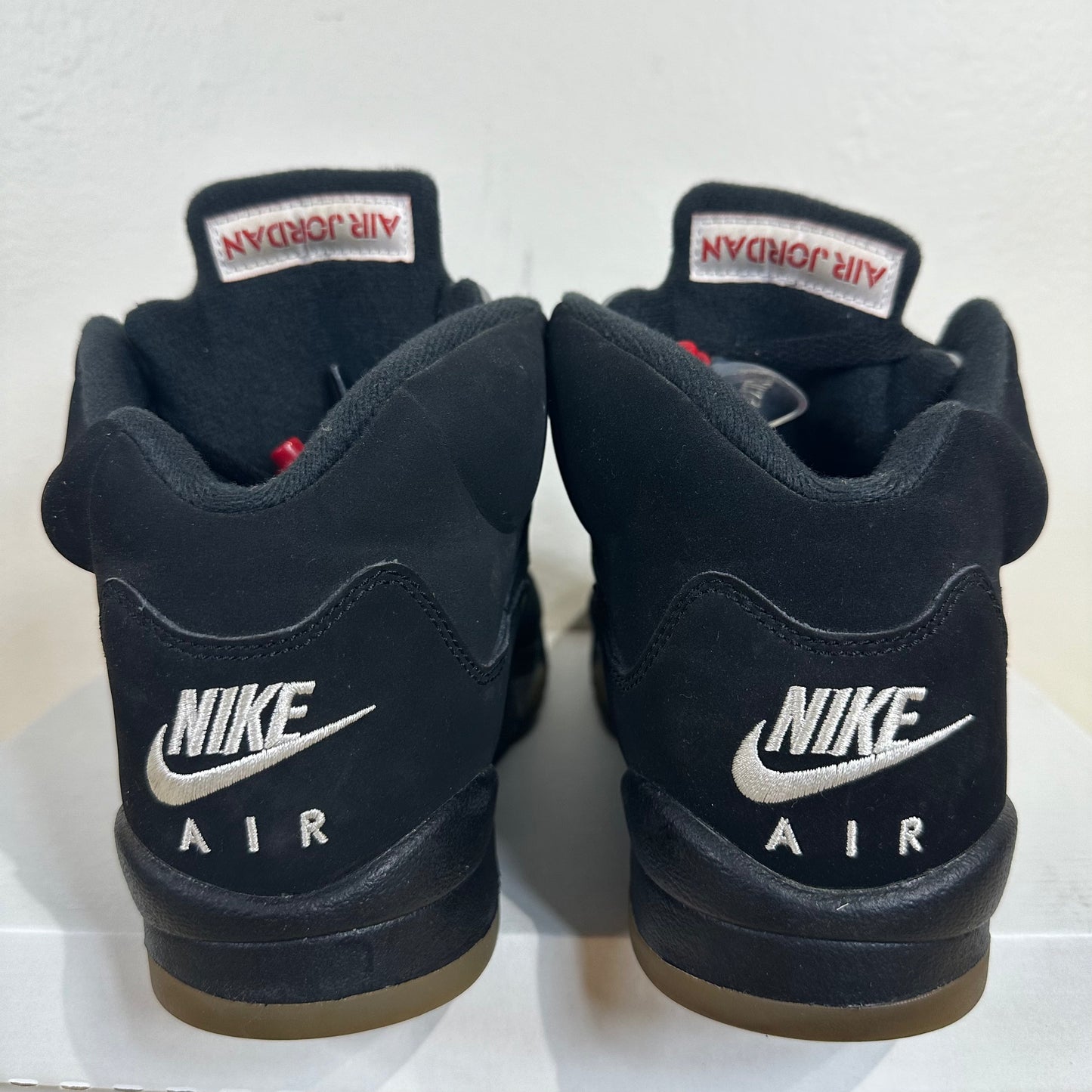 Air Jordan 5 Black Metallic Sz 7Y