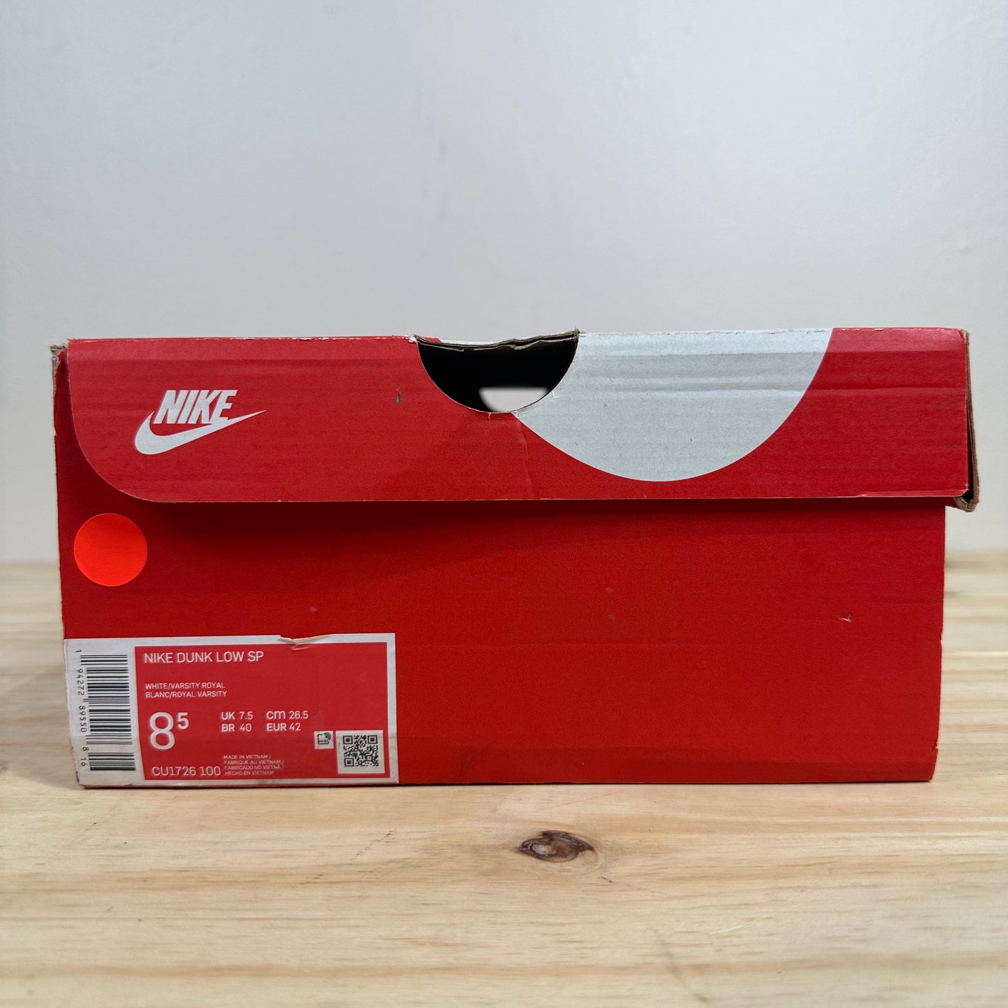 Nike Dunk Low SP Kentucky Sz 8.5 DS