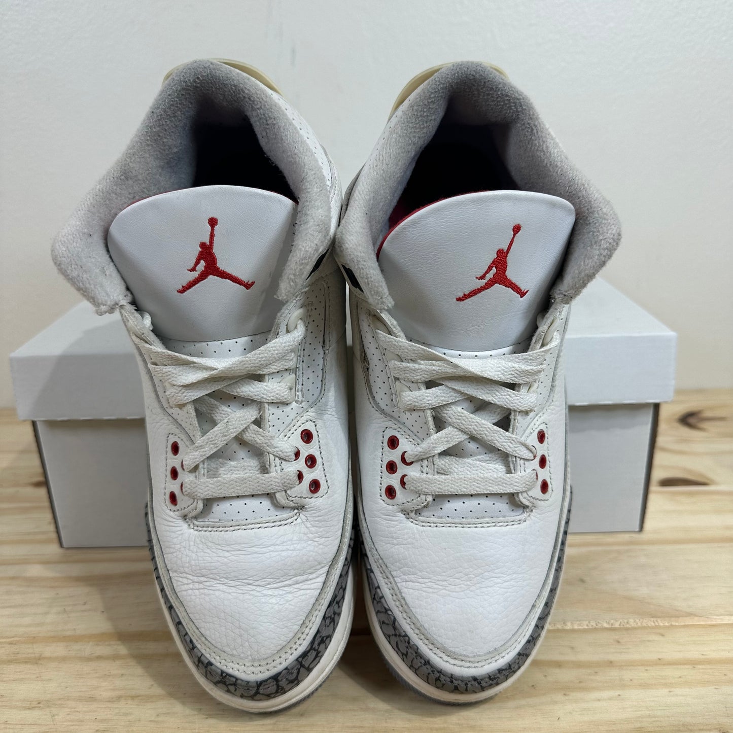 Air Jordan 3 White Cement Reimagined Sz 7Y