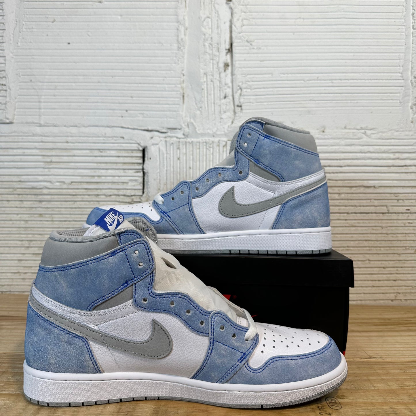 Air Jordan 1 High Hyper Royal Smoke Grey Sz 12 DS