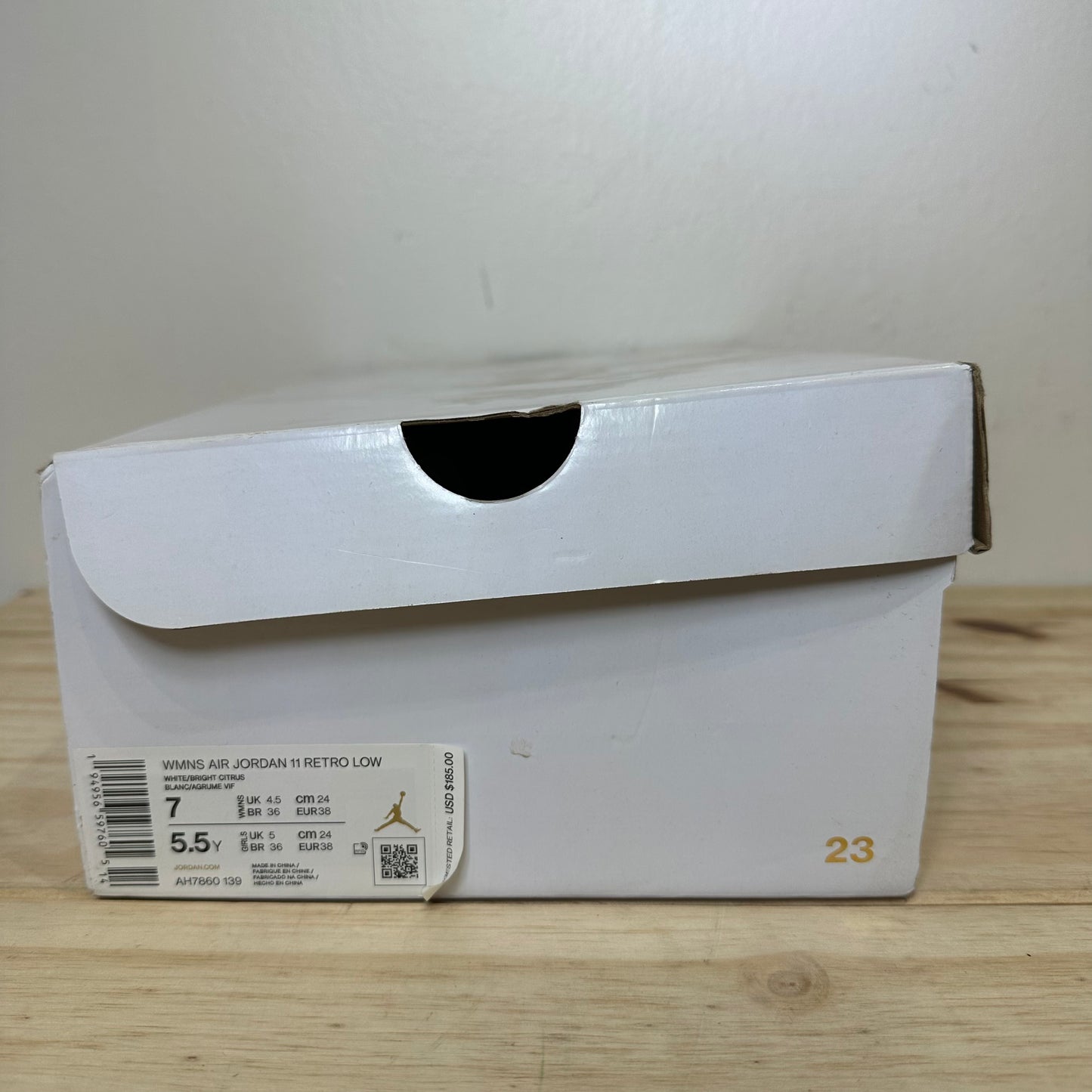 Air Jordan 11 Low Citrus Sz 5.5 (7W)
