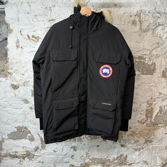 Canada Goose Expedition Black Parka Jacket Sz L