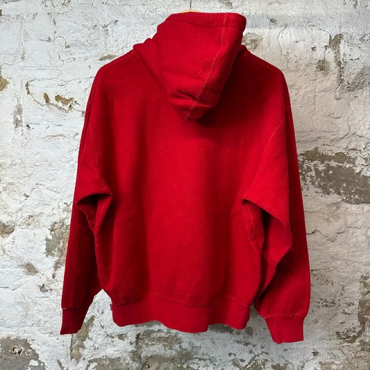Supreme Red Box Logo Hoodie Red Sz S