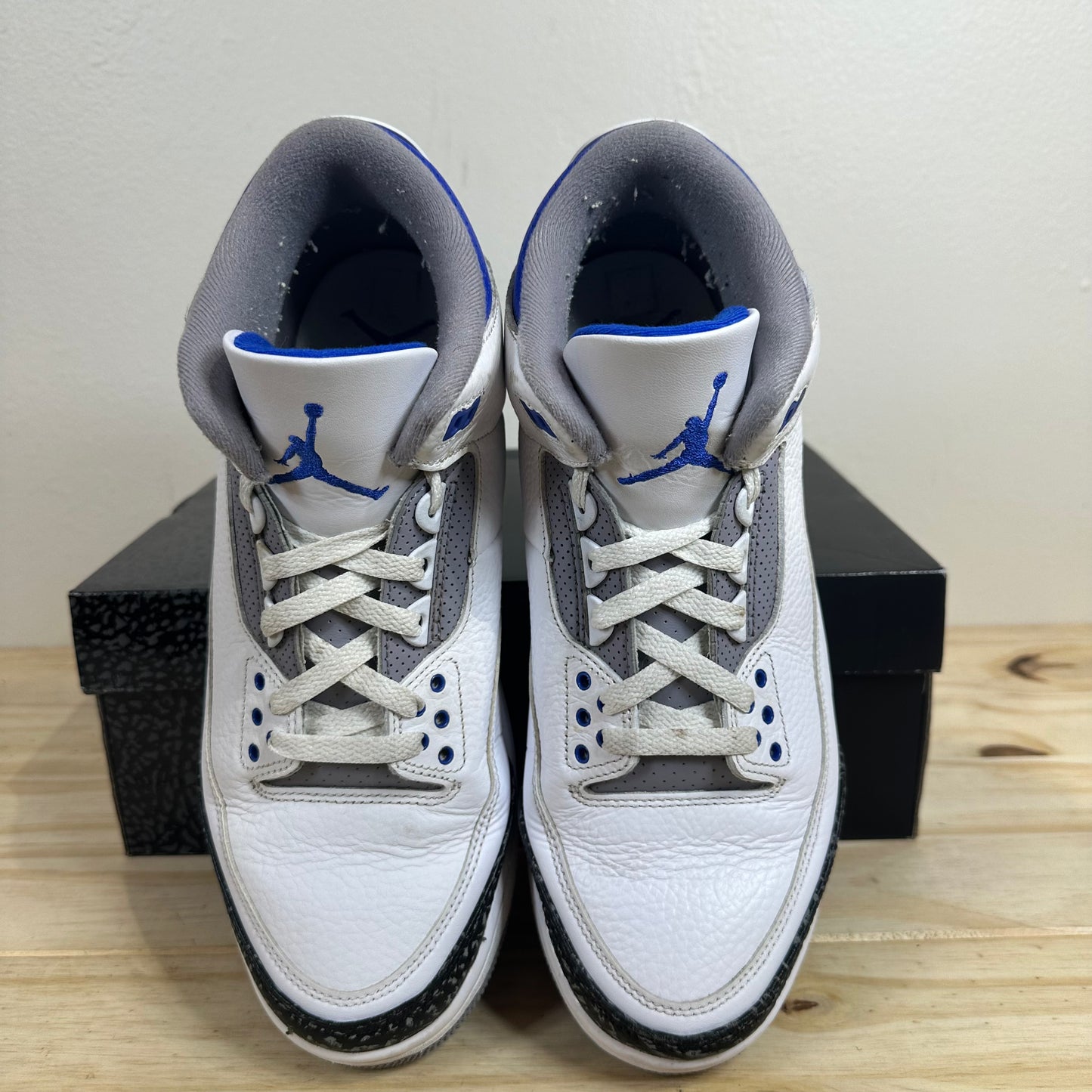Air Jordan 3 Racer Blue Sz 10