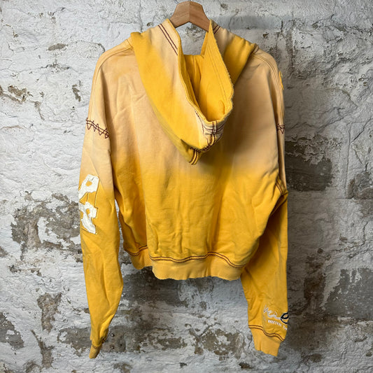 Vale Sunny Zip Up Yellow Hoodie