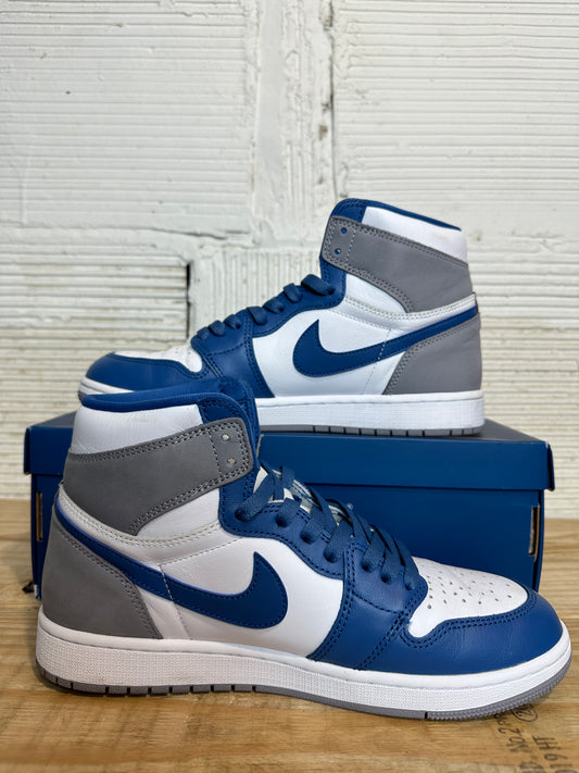 Air Jordan 1 High True Blue Sz 9.5