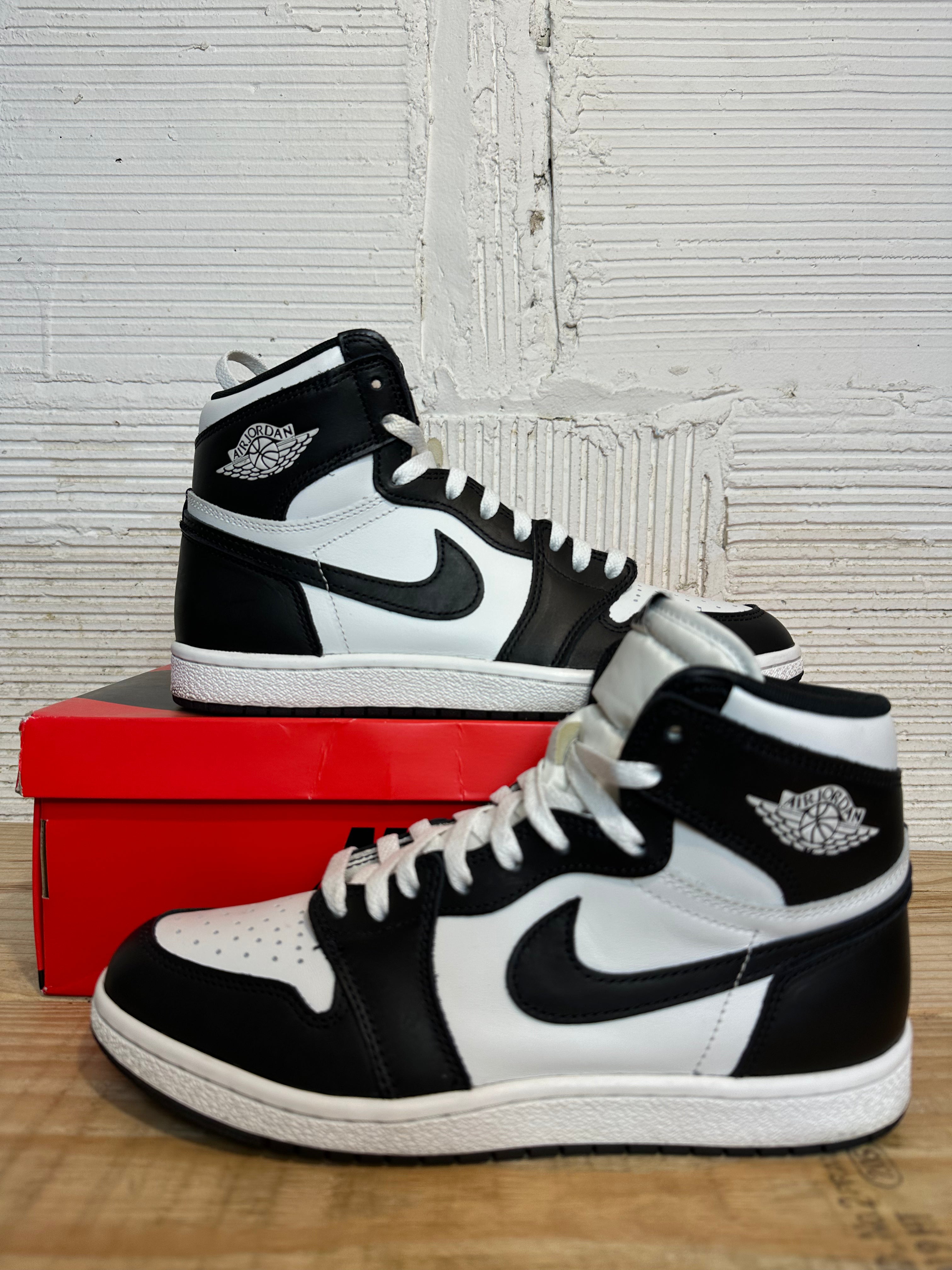 Air Jordan 1 High 85 Black White Sz 9