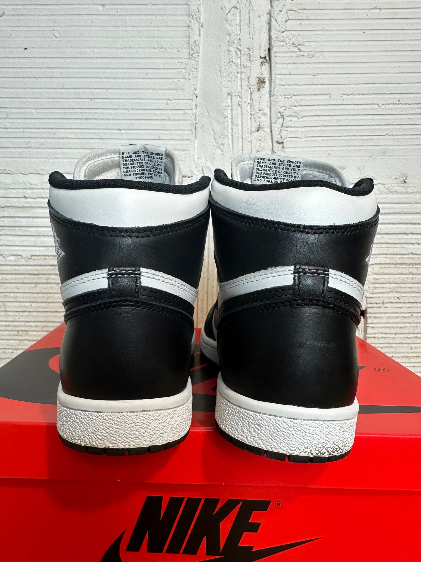 Air Jordan 1 High 85 Black White Sz 9
