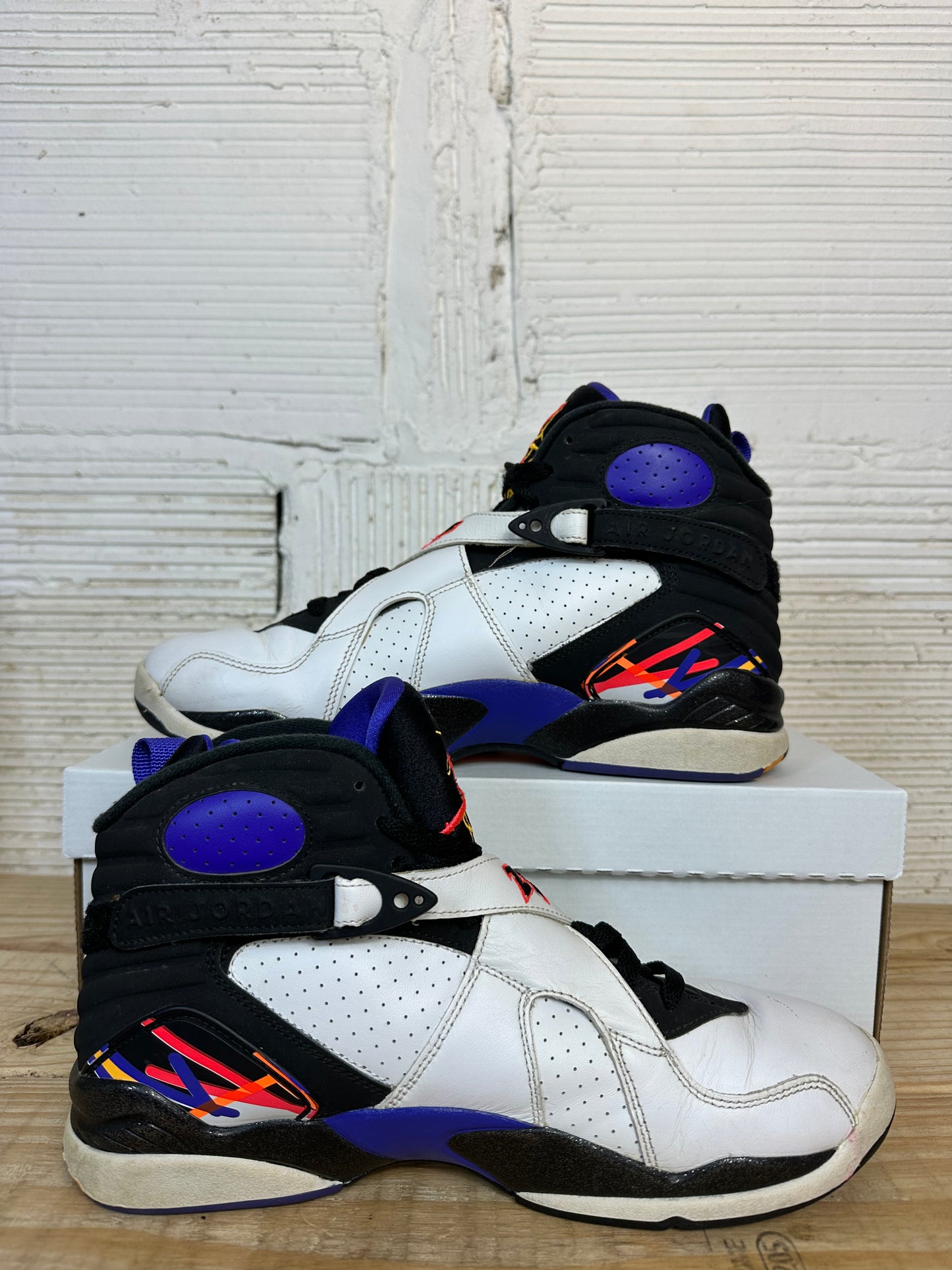 Air Jordan 8 Three Peat Sz 9