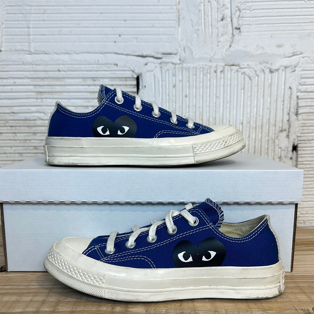 Converse CDG Low Navy Sz 4