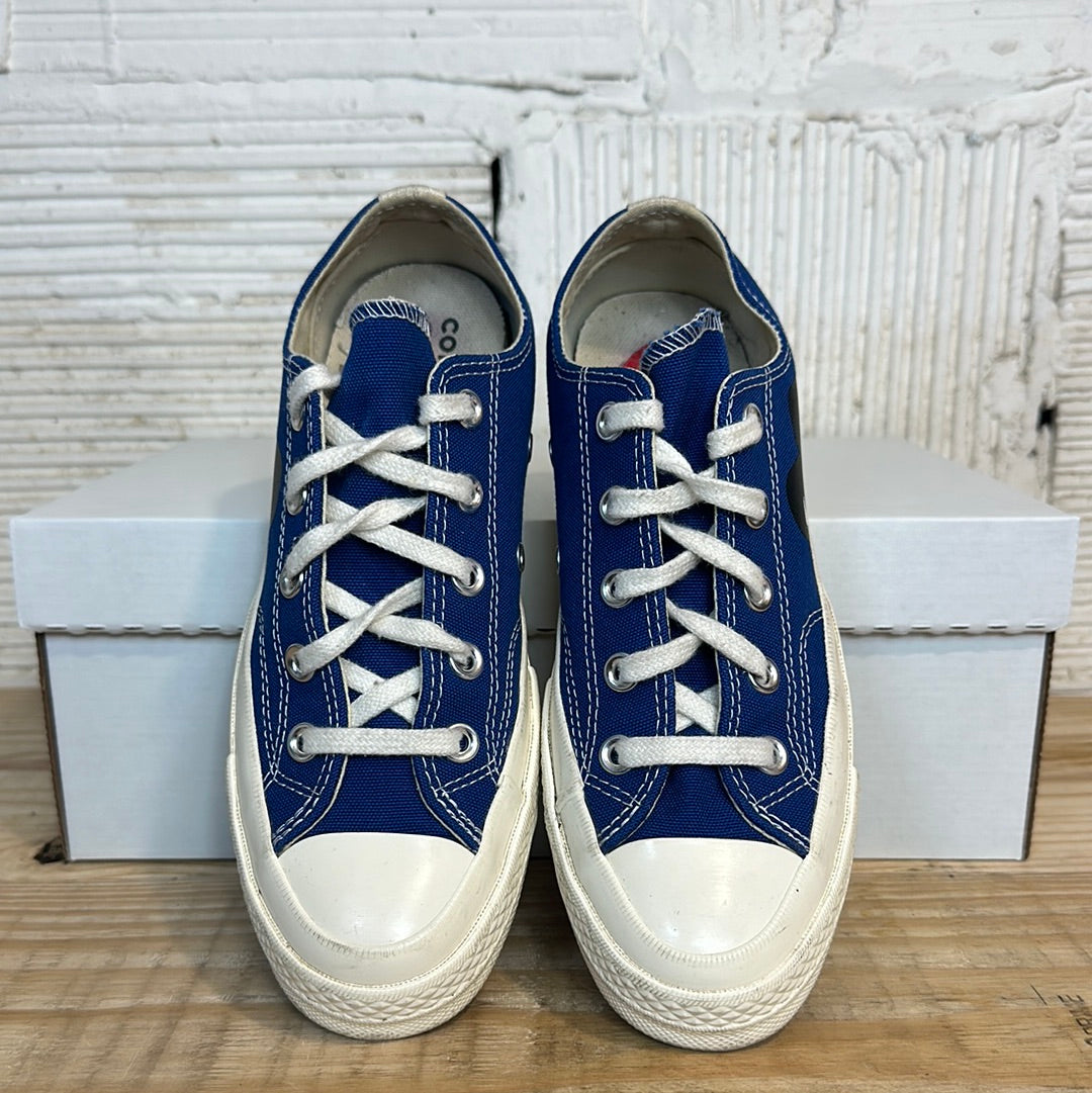 Converse CDG Low Navy Sz 4