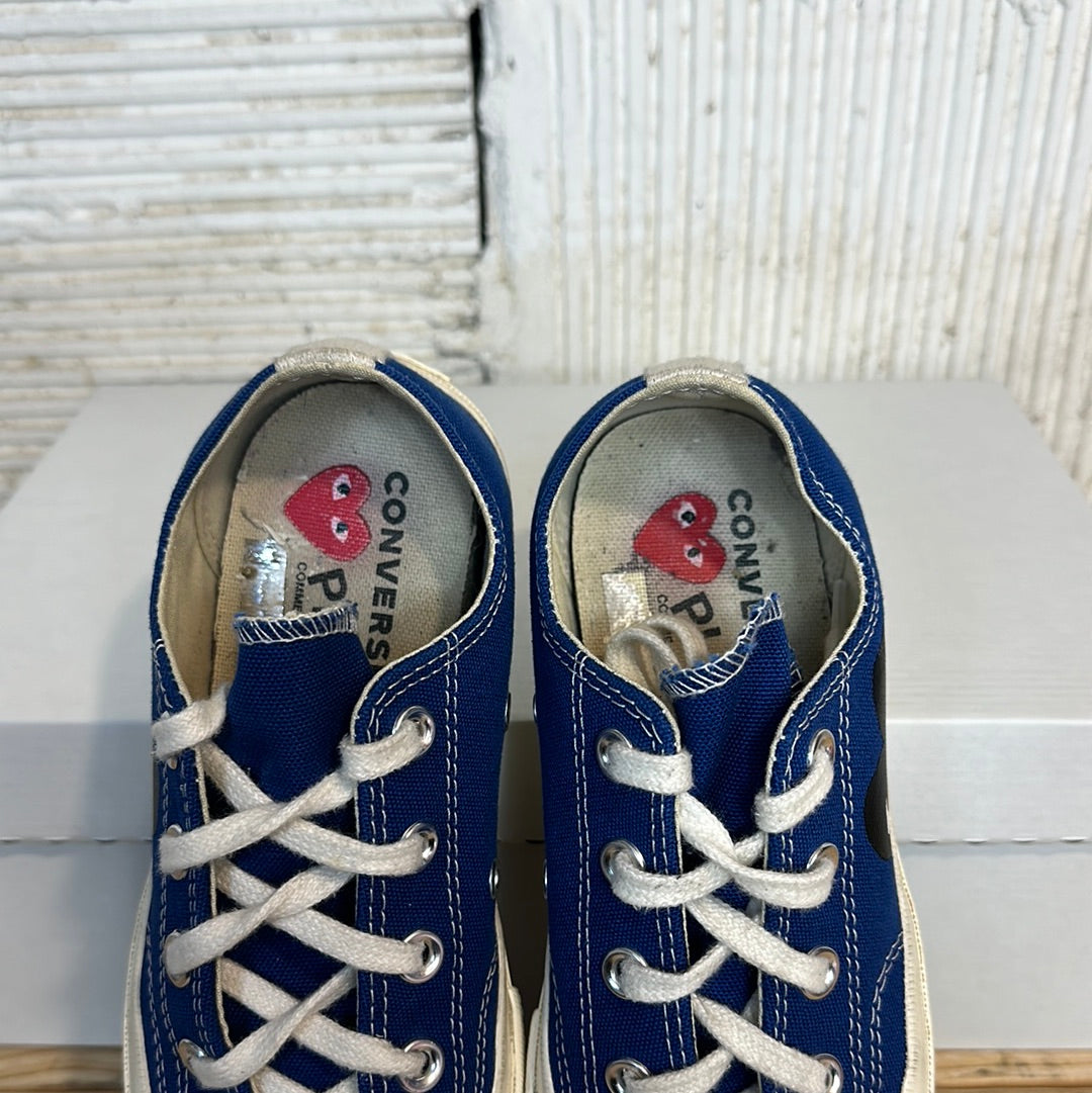 Converse CDG Low Navy Sz 4