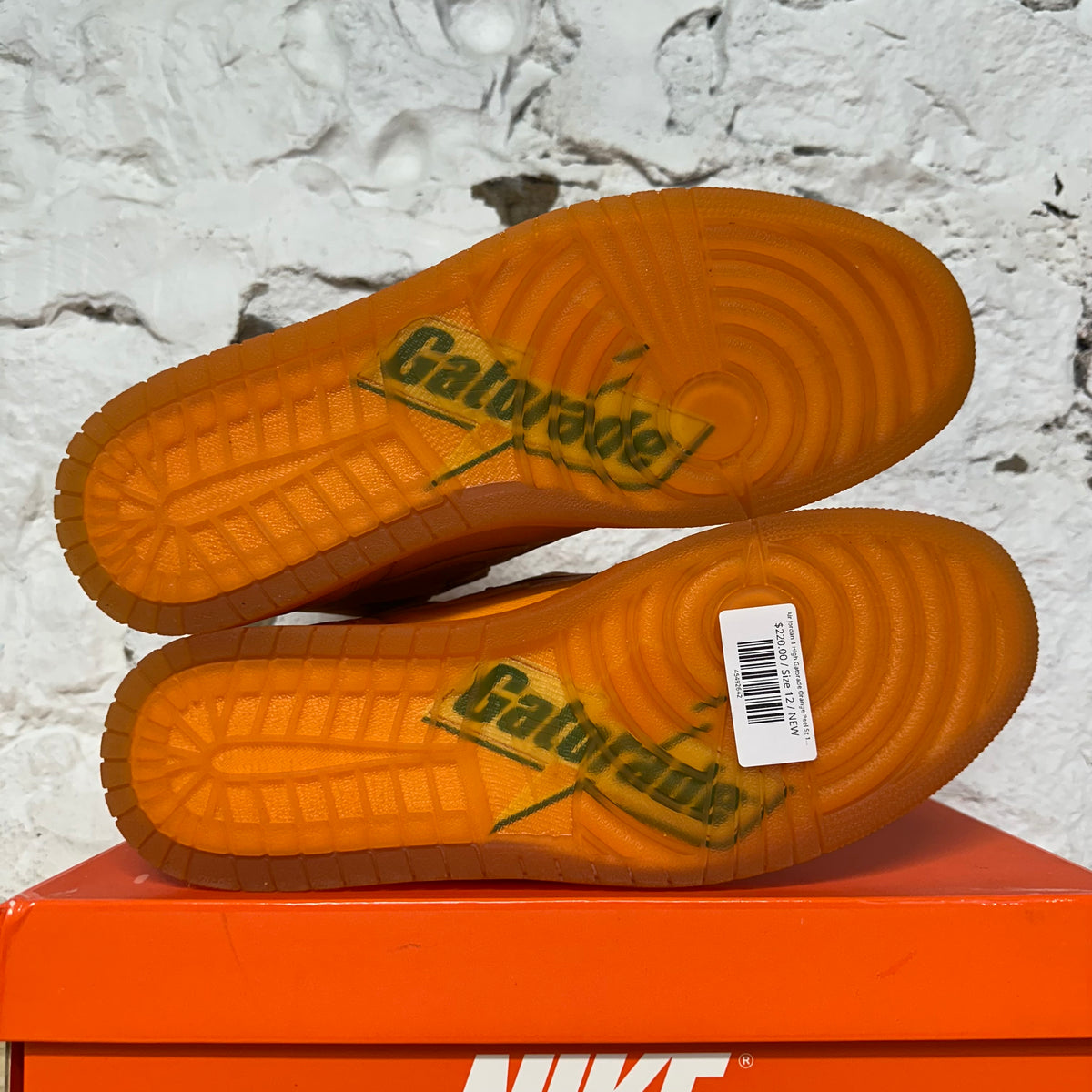 Air Jordan 1 High Gatorade Orange Peel Sz 12 DS