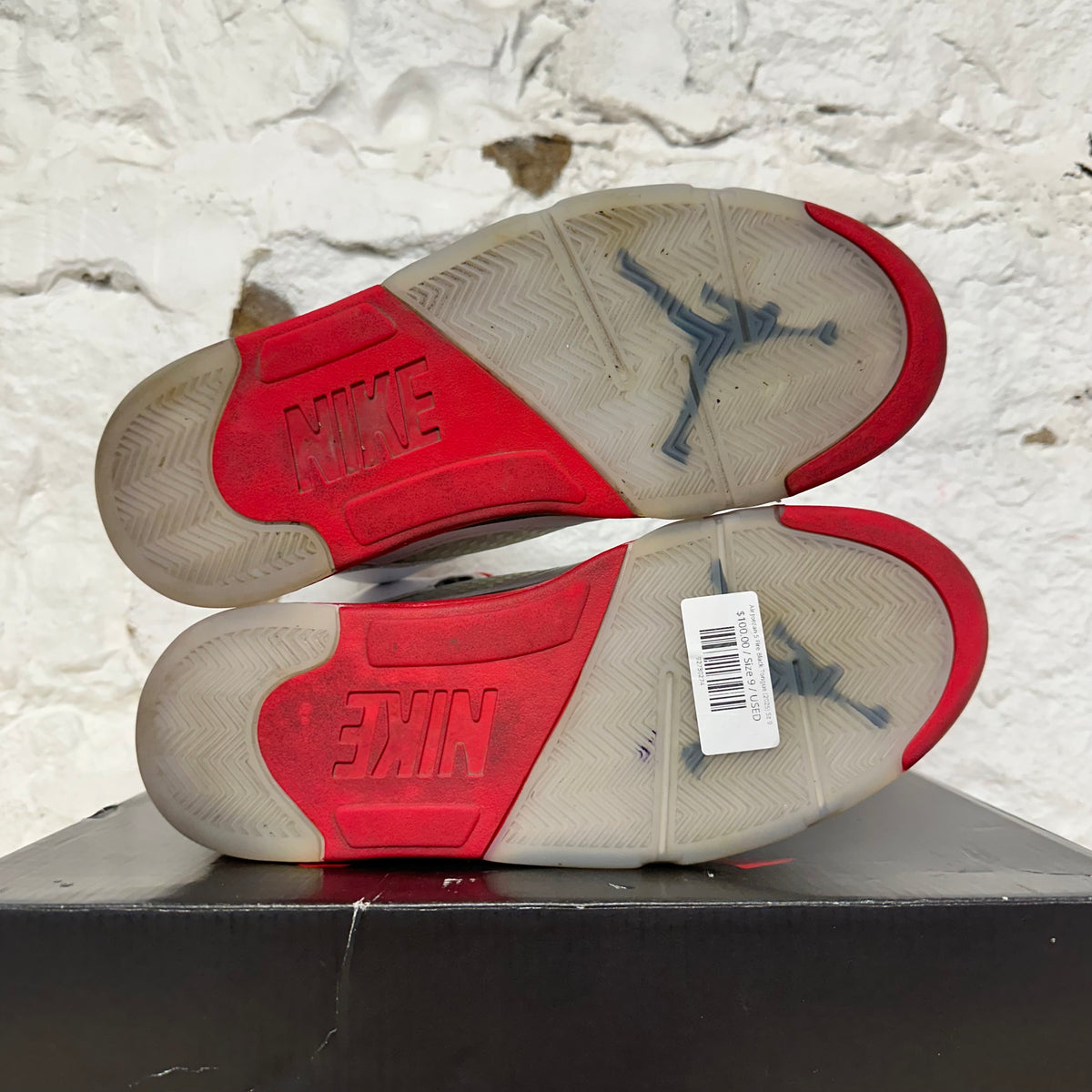 Air Jordan 5 Fire Black Tongue (2025) Sz 9