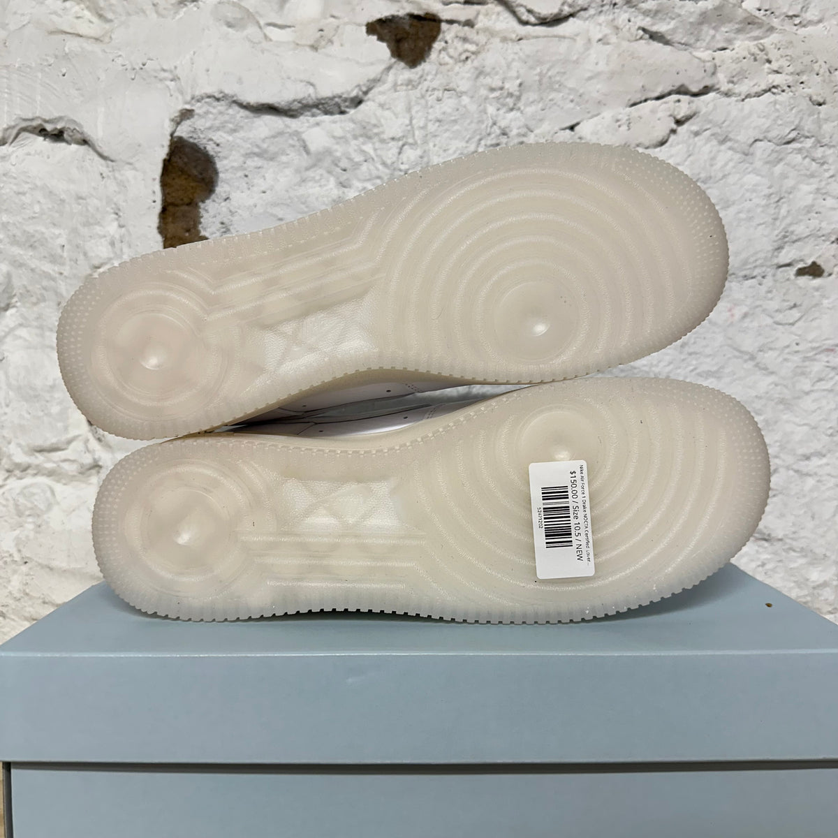 Nike Air Force 1 Drake NOCTA Certified Lover Boy White Cobalt Tint Sz 10.5 DS