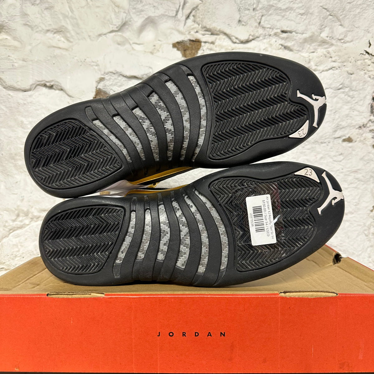Air Jordan 12 Royalty Taxi Sz 14