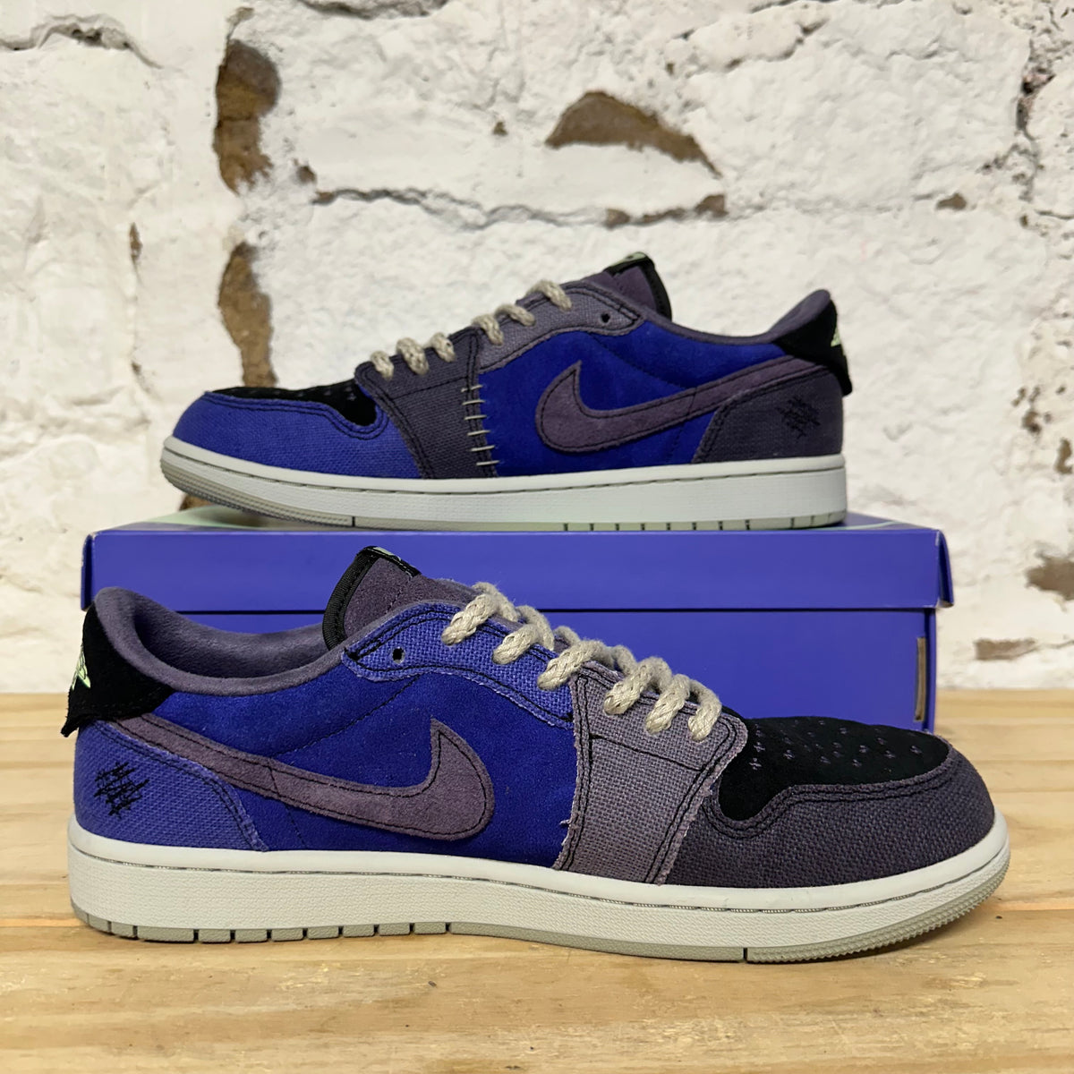 Air Jordan 1 Low Zion Williamson Voodoo Alternate Sz 10.5