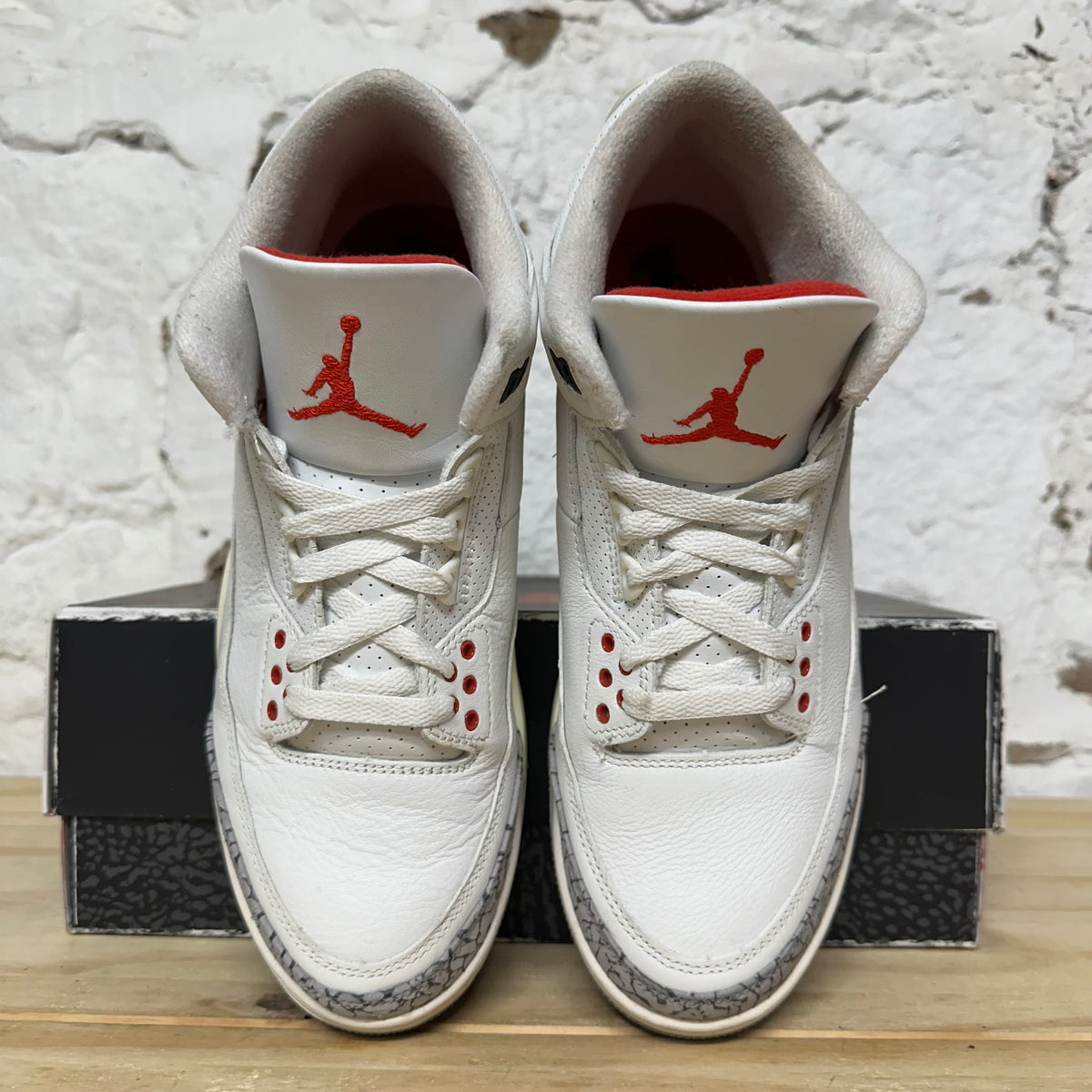 Air Jordan 3 White Cement Reimagined Sz 8.5