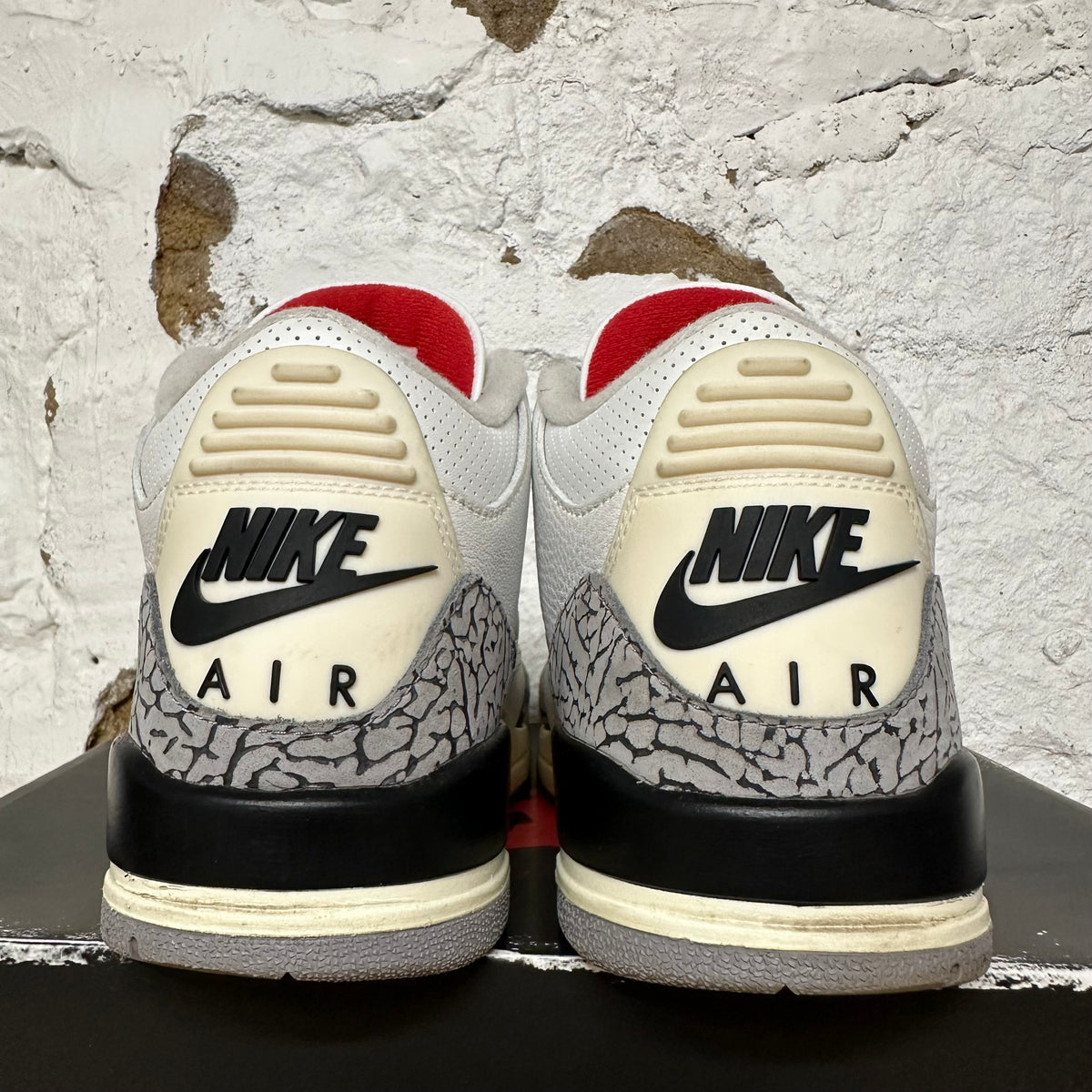 Air Jordan 3 White Cement Reimagined Sz 8.5