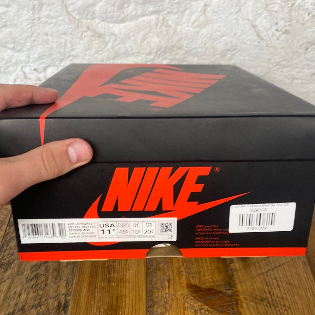 Air Jordan 1 High Dark Marina Blue Sz 11.5 DS