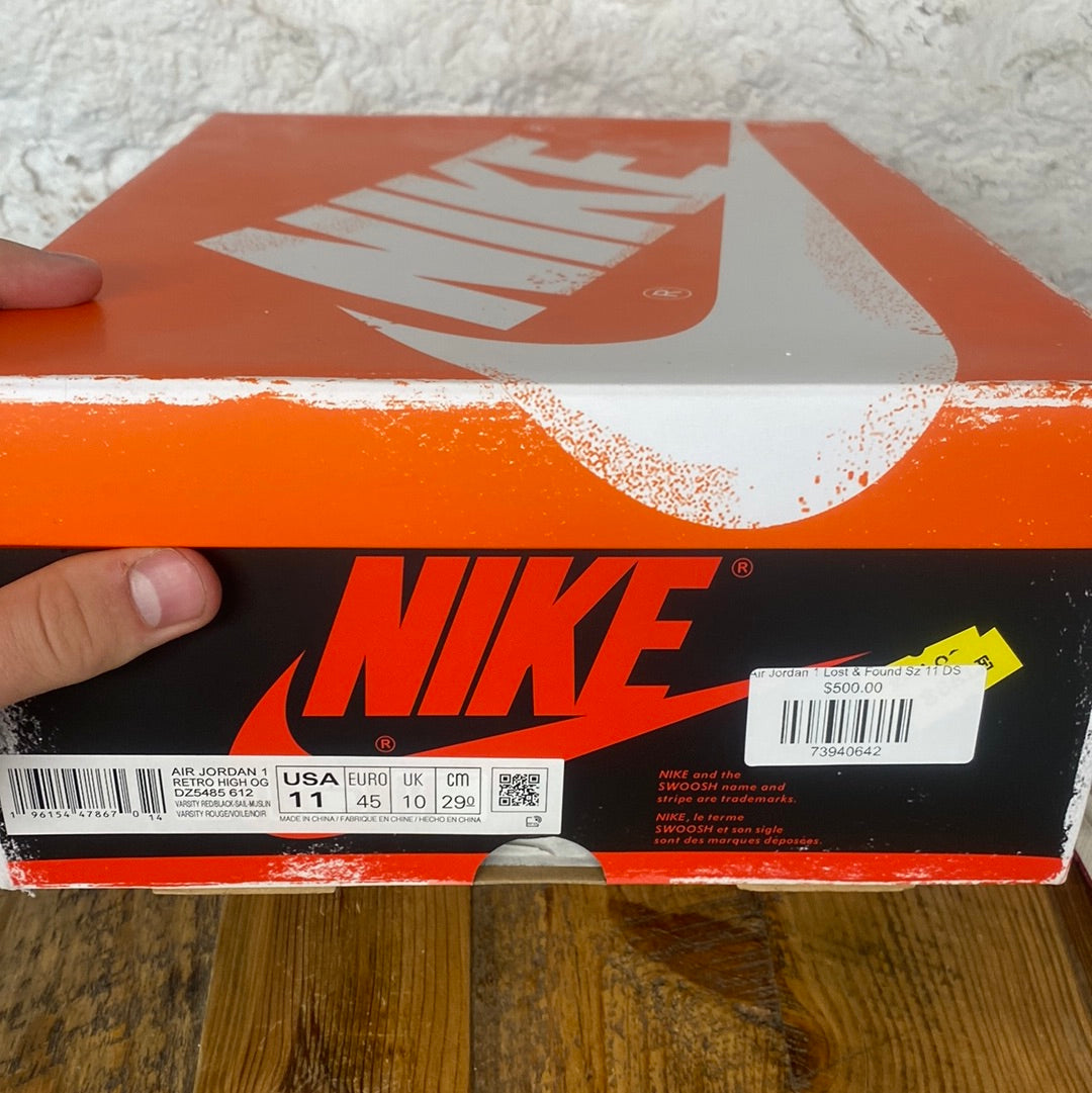 Air Jordan 1 High Chicago Lost and Found Sz 11 DS