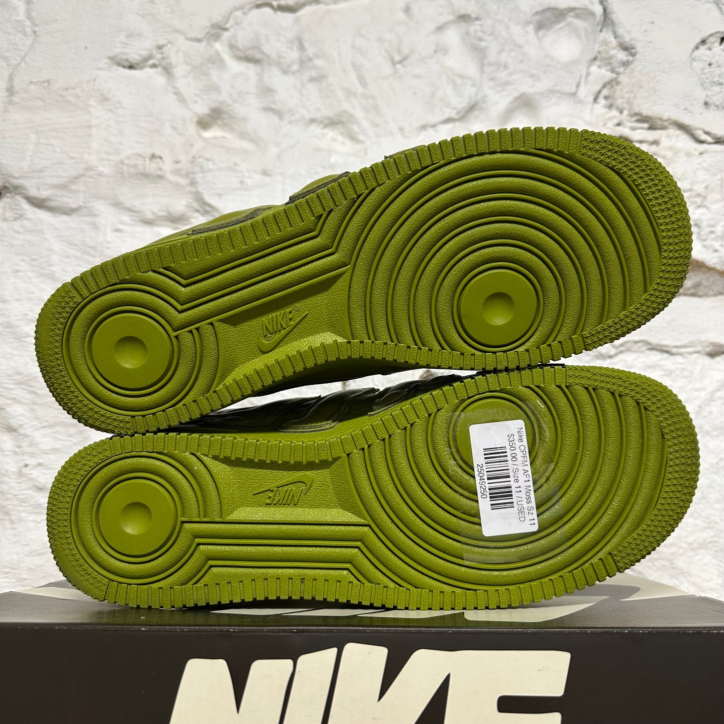 Nike Air Force 1 Low CPFM Moss Sz 11