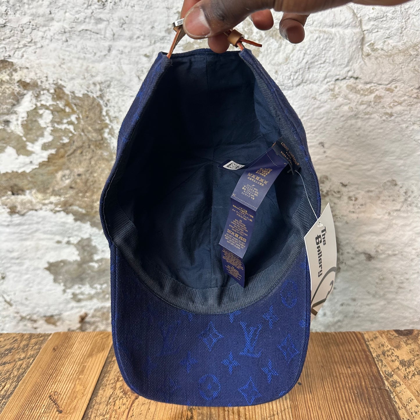 Louis Vuitton Blue Monogram Essential Hat