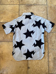 Bape Bapesta Star Short Sleeve Button Up Sz S