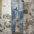 Amiri MX1 Tie Dye Washed Blue Denim Jeans Sz 38